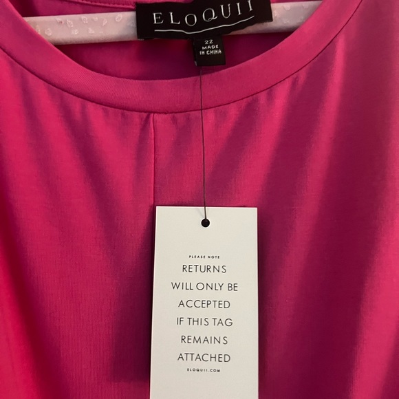 Cross Front Flutter Sleeve Dress - Picture 6 of 6